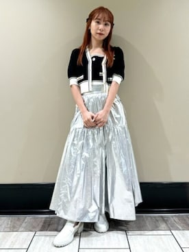 「LILY BROWN（リリーブラウン）のアイテム（その他トップス）」を使った、USAGI ONLINEさん（レディース・152cm）の冬コーディネート