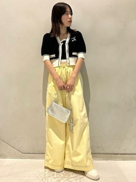 「LILY BROWN（リリーブラウン）のアイテム（その他トップス）」を使った、USAGI ONLINEさん（レディース・154cm）の冬コーディネート