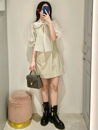 リリーブラウン　lilybrown 2way ミニワンピース LILY BROWN（リリーブラウン）の「2wayミニワンピース