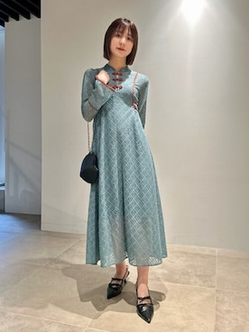 「アイテム（ブラジャー）」を使った、USAGI ONLINEさん（レディース・160cm）の春コーディネート