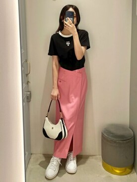 USAGI ONLINEさん（レディース・156cm）の春コーディネート