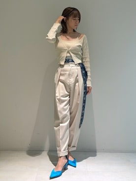 USAGI ONLINEさん（レディース・156cm）の春コーディネート