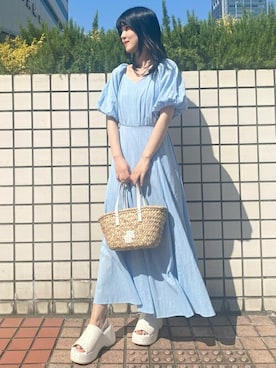 USAGI ONLINEさん(レディース・156cm)の夏コーディネート