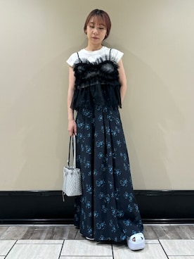 「チュール」｜USAGI ONLINEさん（レディース・152cm）の夏コーディネート