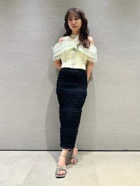 「チュール」｜USAGI ONLINEさん（レディース・152cm）の夏コーディネート