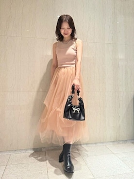 「Lily Brown」｜USAGI ONLINEさん（レディース・163cm）の夏コーディネート