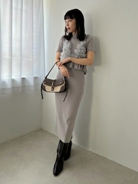 USAGI ONLINEさん（レディース・159cm）の秋コーディネート