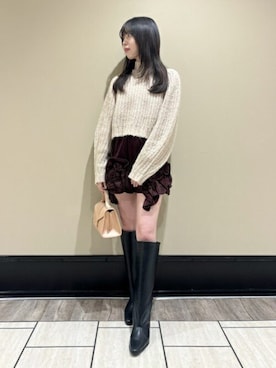 USAGI ONLINEさん（レディース・155cm）の冬コーディネート