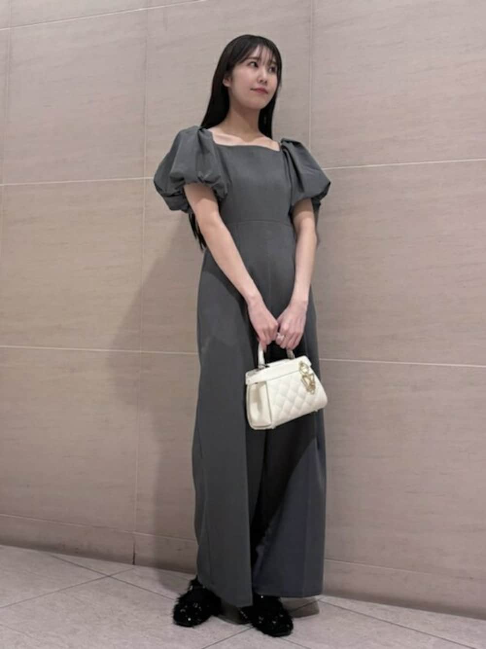 LILY BROWN（リリーブラウン）の「バルーンスリーブ3WAYコンビネゾン