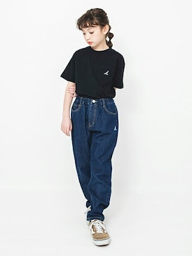 「アイテム（Tシャツ/カットソー）」を使った、BRANSHESさん（キッズ・132cm）の春コーディネート