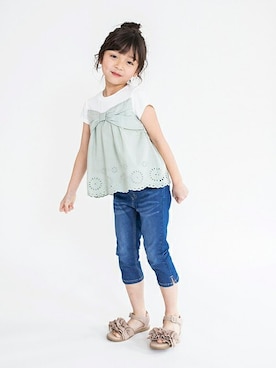 BRANSHESさん（キッズ・111cm）の春コーディネート