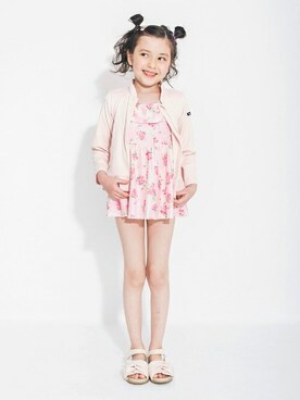 「アイテム（水着）」を使った、BRANSHESさん（キッズ・114cm）の春コーディネート