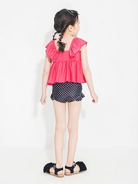 「アイテム（水着/着物・浴衣）」を使った、BRANSHESさん（キッズ・114cm）の春コーディネート