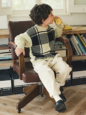 BRANSHESさん（キッズ・116cm）の秋コーディネート