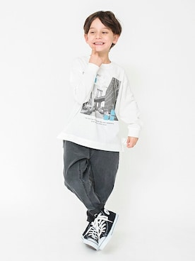 BRANSHESさん（キッズ・116cm）の冬コーディネート