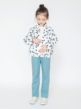 「kids」｜「アイテム（ジャケット/アウター）」を使った、BRANSHESさん（キッズ・112cm）の冬コーディネート
