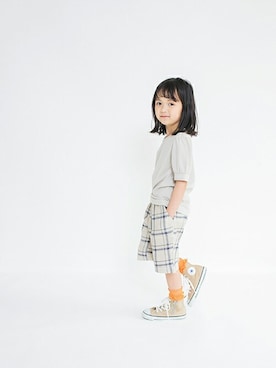 BRANSHESさん（キッズ・110cm）の春コーディネート