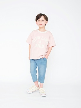 「アイテム（チノパンツ）」を使った、BRANSHESさん（キッズ・116cm）の春コーディネート