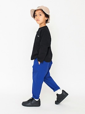 「アイテム（チノパンツ）」を使った、BRANSHESさん（キッズ・112cm）の夏コーディネート