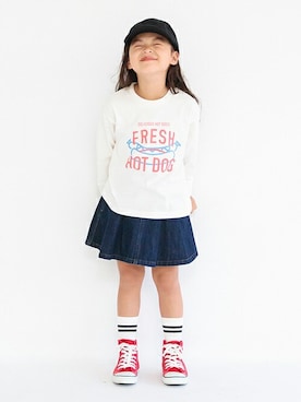 BRANSHESさん（キッズ・112cm）の秋コーディネート