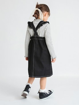 「アイテム（スカート）」を使った、BRANSHESさん（キッズ・108cm）の春コーディネート