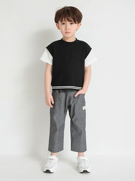 BRANSHESさん（キッズ・109cm）の春コーディネート