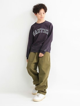 「マリン」｜BRANSHESさん（キッズ・142cm）の春コーディネート