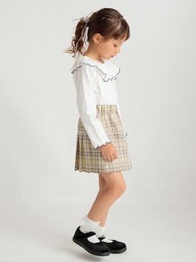 「アイテム（スカート）」を使った、BRANSHESさん（キッズ・111cm）の夏コーディネート