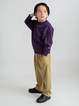 「Champion」｜BRANSHESさん（キッズ・110cm）の秋コーディネート