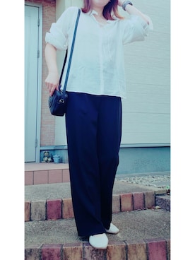 t︎︎︎︎︎☺︎m︎︎︎︎︎omin*さん（レディース・165cm）の秋コーディネート