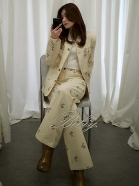 「Bibiy.（ビビィ）のアイテム」を使った、Mamikoさん（レディース・162cm）の春コーディネート