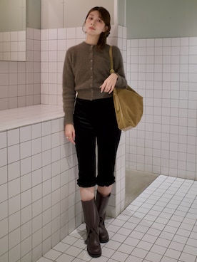 「寒い」｜Mamikoさん（レディース・162cm）の秋コーディネート