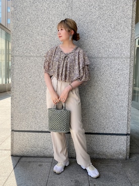 𝐬𝐚𝐰𝐚さん（レディース・162cm）の夏コーディネート