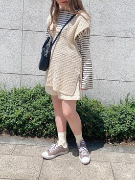 𝐬𝐚𝐰𝐚さん(レディース・162cm)の夏コーディネート