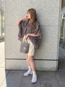 𝐬𝐚𝐰𝐚さん(レディース・162cm)の夏コーディネート