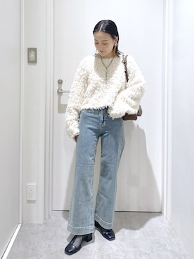 「FREE'S MART（フリーズマート）のアイテム」を使った、miko.さん（レディース・152cm）の秋コーディネート