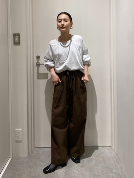 「FREE'S MART（フリーズマート）のアイテム」を使った、miko.さん（レディース・152cm）の秋コーディネート