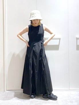 「FREE'S MART（フリーズマート）のアイテム（ワンピース）」を使った、miko.さん（レディース・152cm）の夏コーディネート