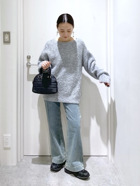 「FREE'S MART（フリーズマート）のアイテム」を使った、miko.さん（レディース・152cm）の秋コーディネート