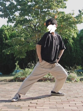 「JILL BLAZE（ジルブレイズ）のアイテム」を使った、ばりょーさん（メンズ・169cm）の夏コーディネート