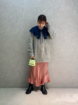 nishiさん(レディース・155cm)の冬コーディネート