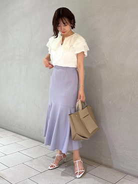 nishiさん（レディース・155cm）の夏コーディネート