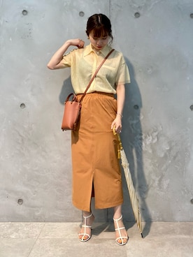 nishiさん（レディース・155cm）の春コーディネート