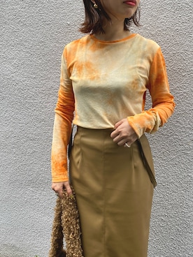 nishiさん（レディース・155cm）の夏コーディネート