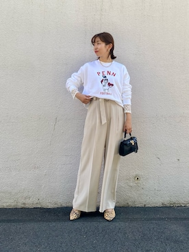 nishiさん（レディース・155cm）の秋コーディネート