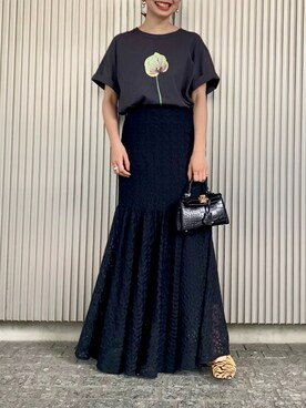 nishiさん（レディース・155cm）の夏コーディネート