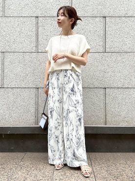 nishiさん（レディース・155cm）の夏コーディネート