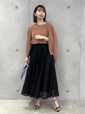 「W BAG」｜nishiさん（レディース・155cm）の春コーディネート
