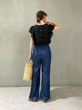 nishiさん（レディース・155cm）の夏コーディネート