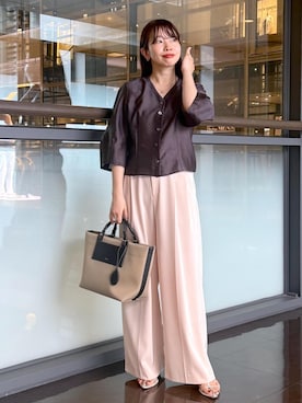 nishiさん（レディース・155cm）の夏コーディネート